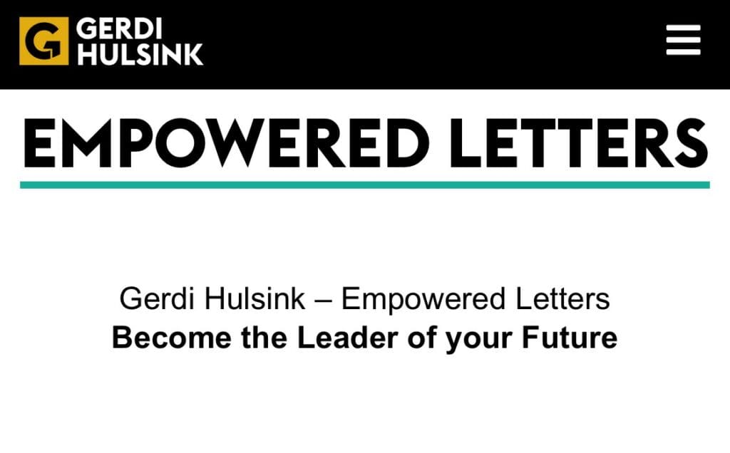 Empowered Letters Strategic Leadership Innovation Growth in Life and Business
