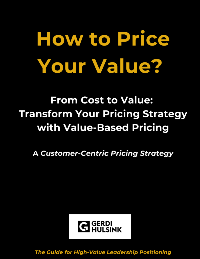 Value-based Pricing Guide