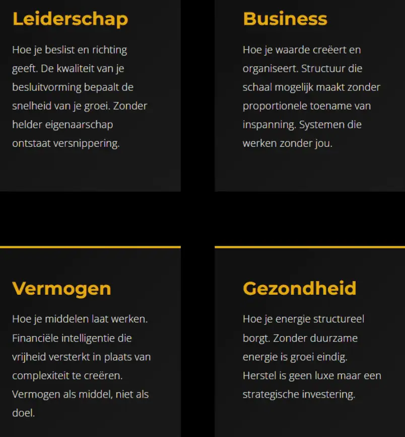 peilers van duurzaam leiderschap